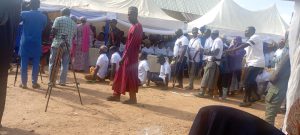 People living with disabilities at the event