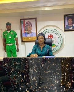 Outgoing NOA FCT Director Mrs Ijeoma Agbanusi